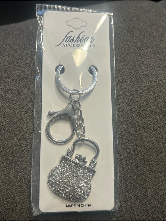 Accessories - Silver Purse Bag Charm/Keychain